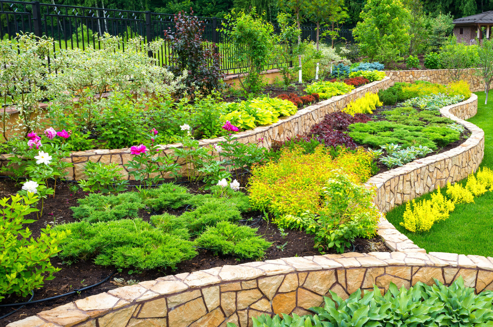beautiful MA landscape design